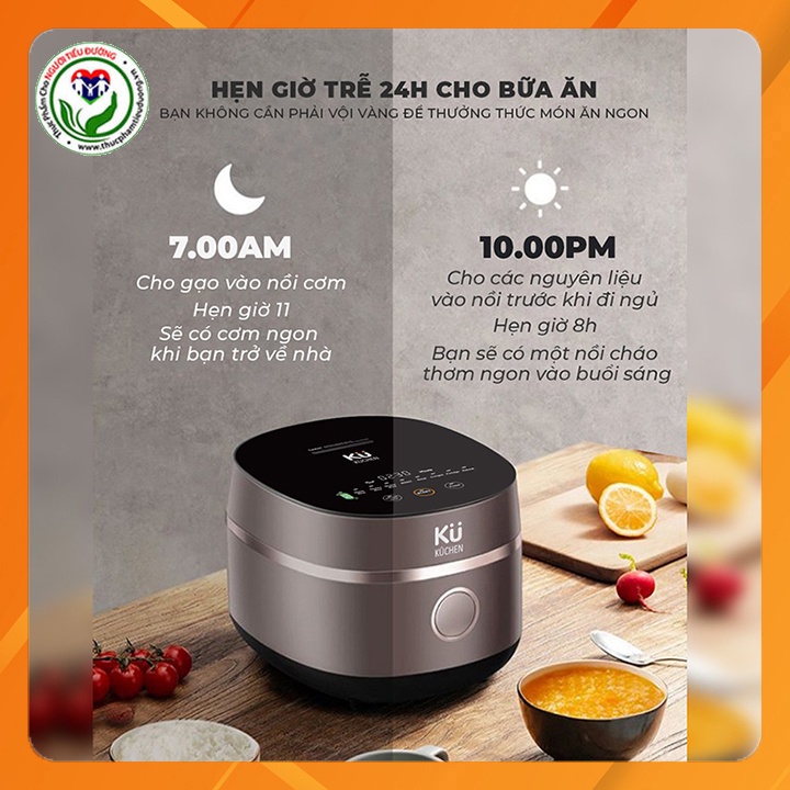 Nồi cơm cao tần tách đường KUCHEN KU IH6103