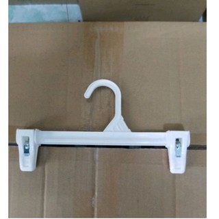 Móc kẹp nhựa trắng sữa 20cm
