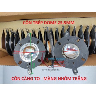 Coil trép 25.5mm càng to trắng - côn trép dome 25mm - coil treble 25mm