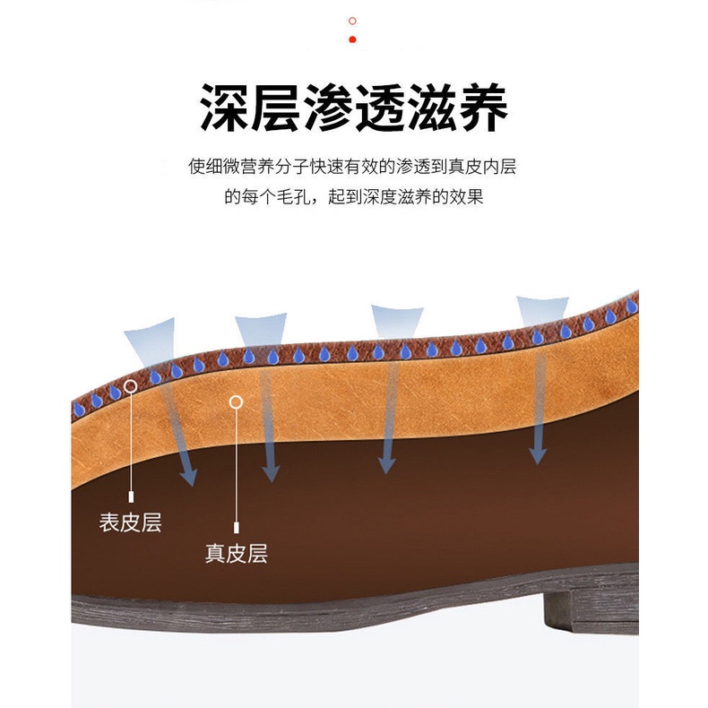 Hàng Có Sẵn Giao Hàng Ngay Lập Phương#Dầu Đánh Bóng Giày Da Không Màu 11 / 4mm