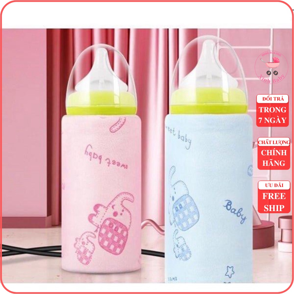 Túi ủ sữa vải cao cấp giữ nhiệt bình sữa