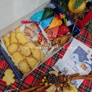Set giáng sinh Noel tự trang trí - Cookies icing