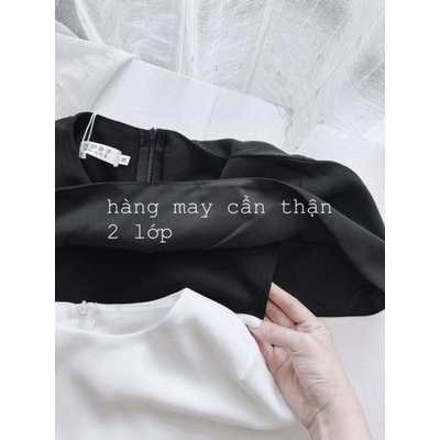 ANU248 - ÁO PELUM CHỜM VAI BỒNG 2 MÀU