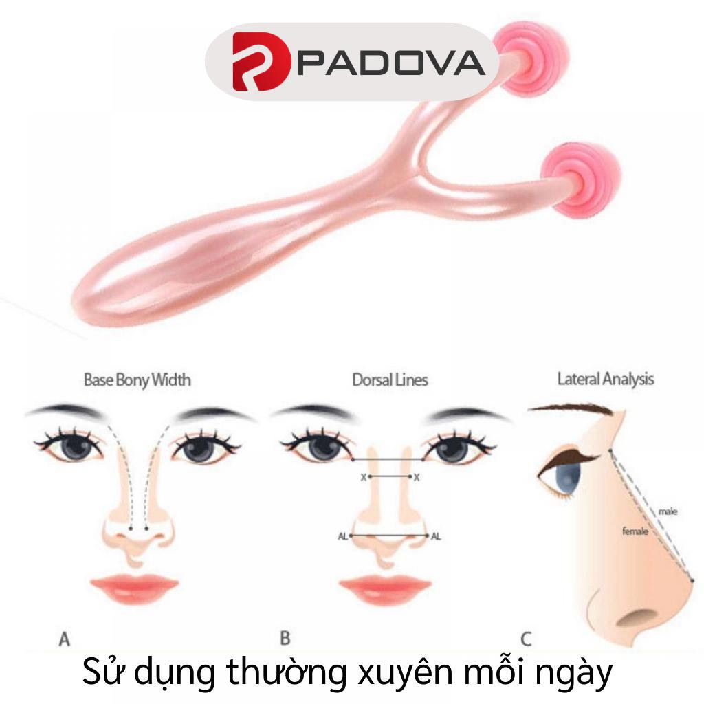 Cây Lăn Massage Mũi Cầm Tay Giúp Nâng Cao Thon Gọn Cánh Mũi PADOVA 4080