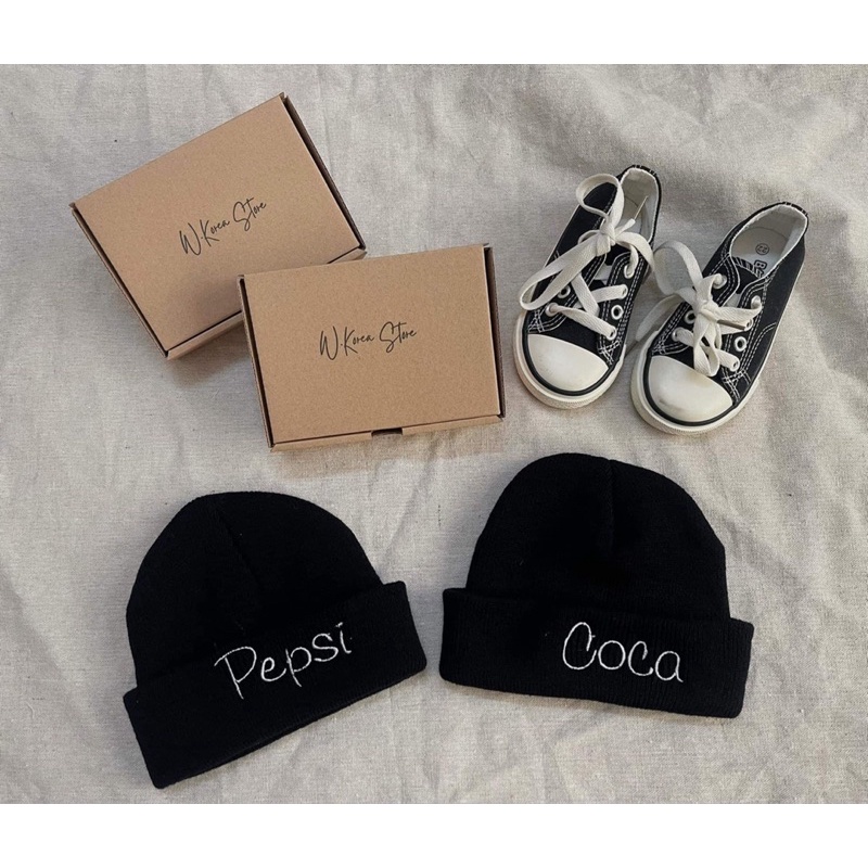 Mũ len THÊU TÊN độc quyền style cực chất cho bé