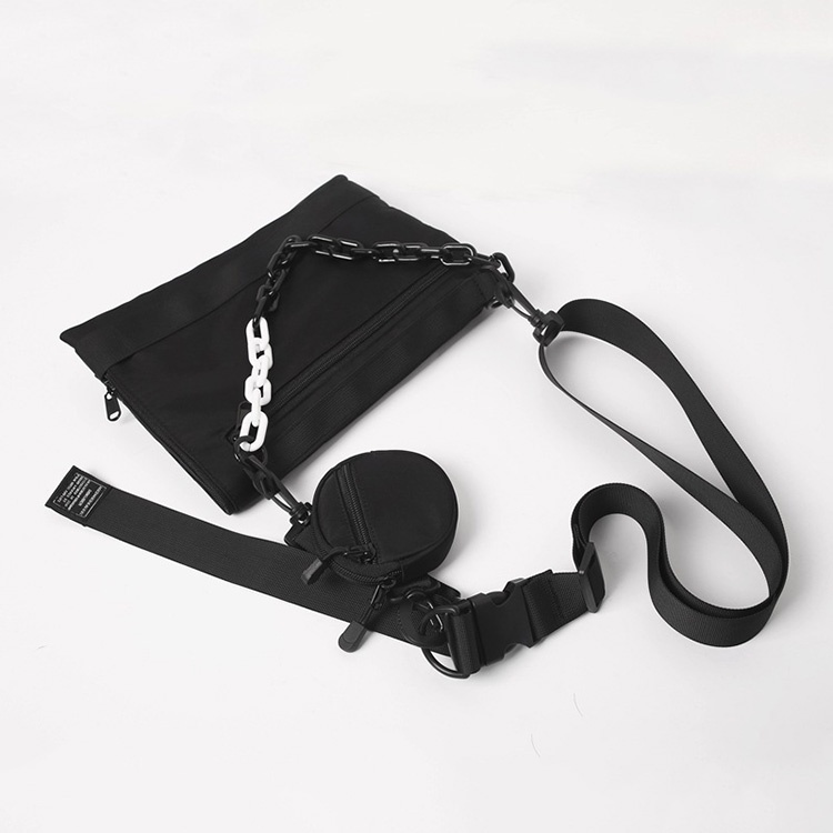 Túi Đeo Chéo Cỡ Lớn Phong Cách Hip Hop Thời Trang Cho Nữ