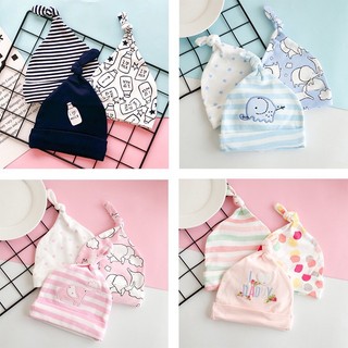 Được Chọn Màu - Set 3 mũ MomCare xuất dư cho bé trai/bé gái 2-5 tháng