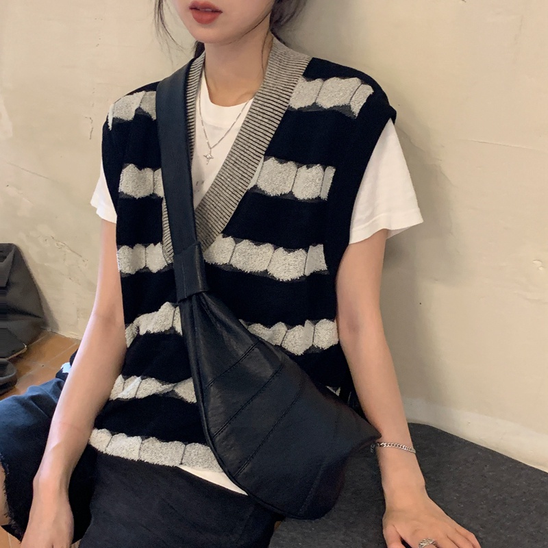 Túi Đeo Vai Màu Đen Phong Cách Nhật Bản Thời Trang Cho Nữ