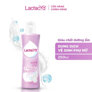 Dung Dịch Lactacyd soft & silky - Giúp dưỡng ẩm