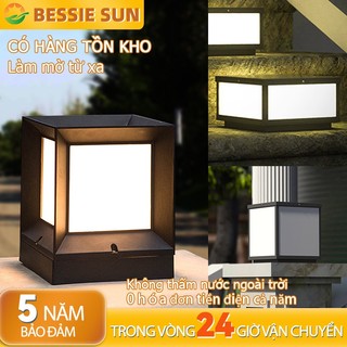 Bessie đèn năng lượng mặt trời chống thấm nước 15cm / 20cm / 30cm chất lượng cao