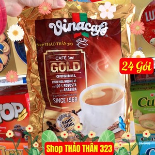 T04/2024- Cà Phê Sữa Vinacafé Gold 3in1 Hoà Tan