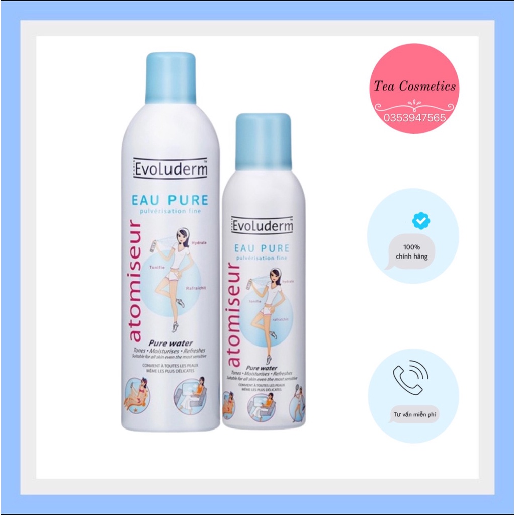 Xịt Khoáng Evoluderm 400ml