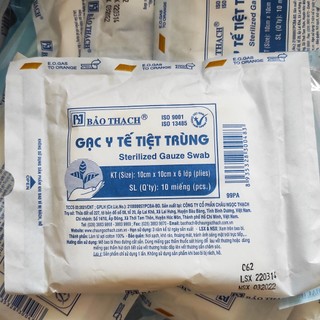 (Q1-HCM) Gạc Y Tế Tiệt Trùng Đông Pha