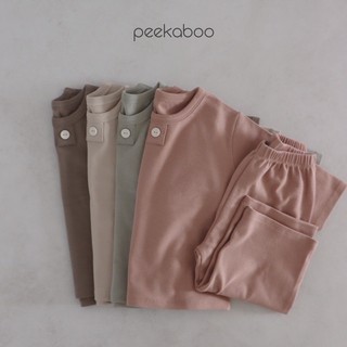 Bộ dài tay Hàn Quốc cho bé Peekaboo Chu Chu
