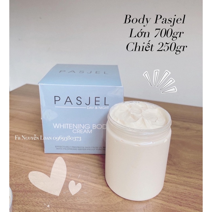 Kem dưỡng da Pasjel 250gr