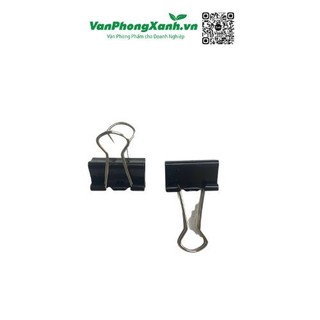 Kẹp sắt đen 19mm (1 hộp)
