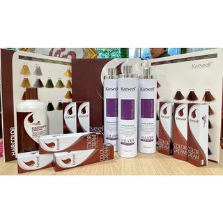 [MÀU THỜI TRANG] Thuốc nhuộm tóc KARSEELL, PALLAMINA ITALY Color Cream ITALY (KHÔNG GỒM TRỢ NHUỘM)