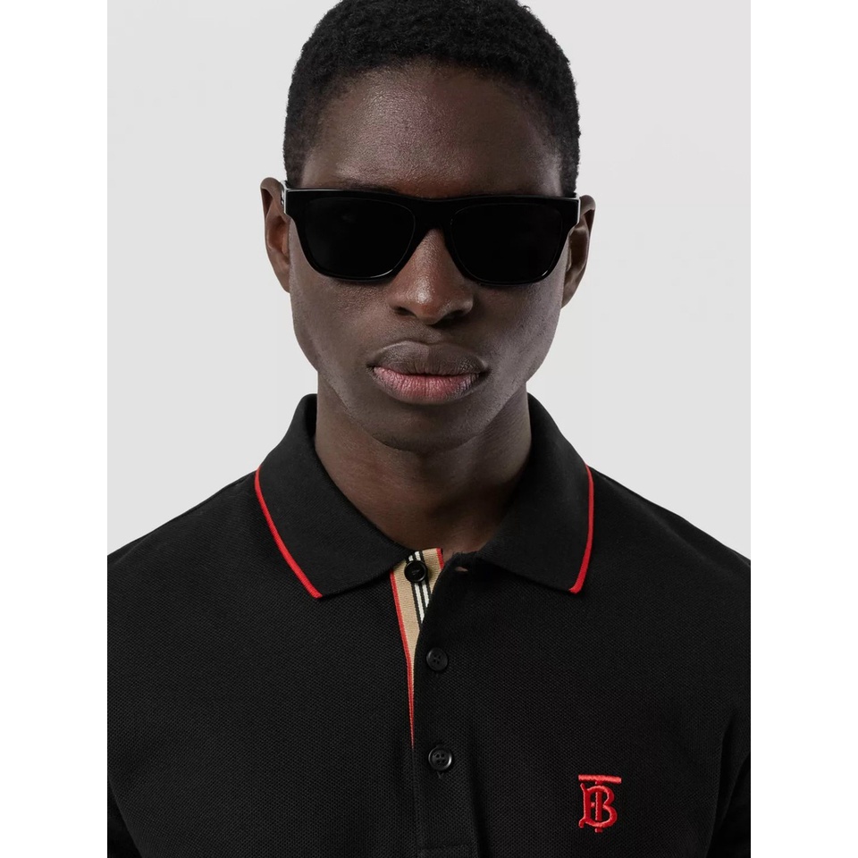 Áo thun polo thời trang, áo thuncổ trụ nam, mắt vải cá mập xịn mịn, logo thêu siêu nét 260822