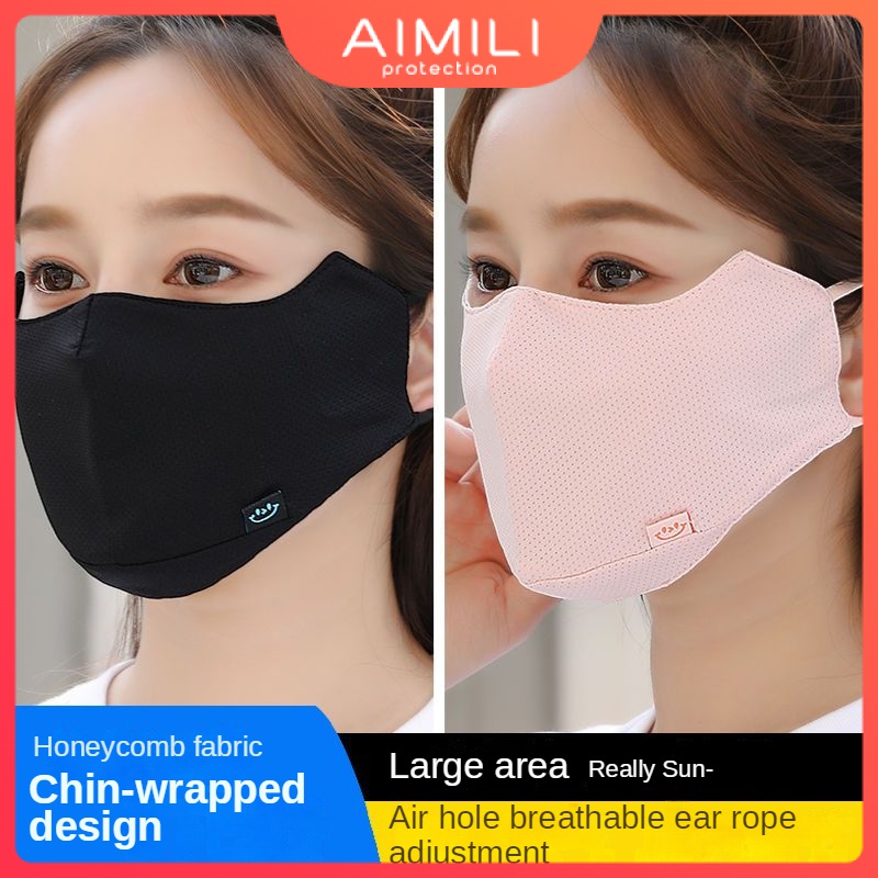Khẩu Trang cotton Chống Nắng Chống Bụi Kháng Khuẩn Thoáng Khí Có Thể Giặt Và Tái Sử Dụng