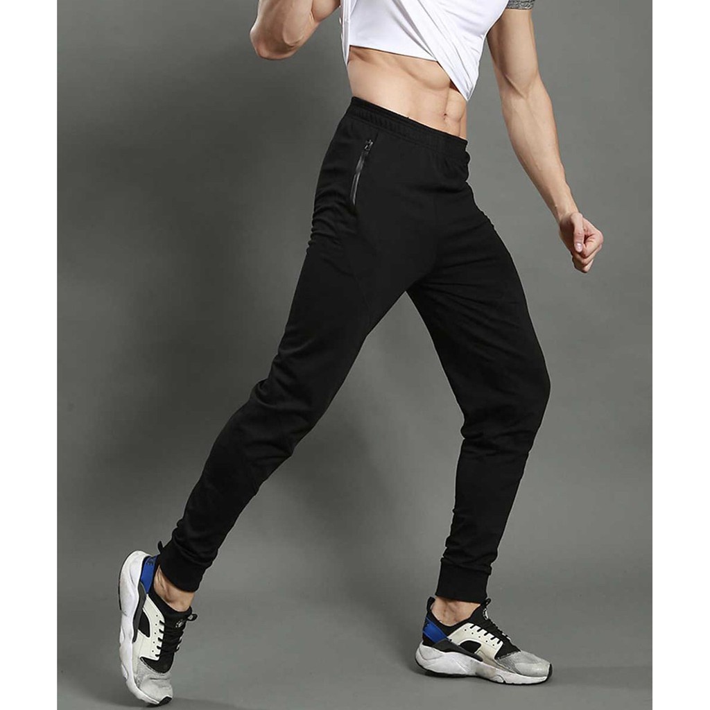 Quần Jogger Nam Thun Thể Thao 2023 Joker Gym Thể Dục Chạy Bộ Hàng VNXK loại 1 Co Giãn Thấm hút mồ hôi Chiều shopHana