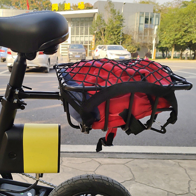 Giỏ Xe Đạp Có Dây Nâng Bằng Sắt Dày Dặn Tiện Dụng