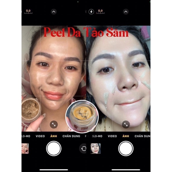 Combo Peel Da Tảo Sâm 36 Vị + Kem Face Phục Hồi Da HA MeeA Organic + Mặt nạ