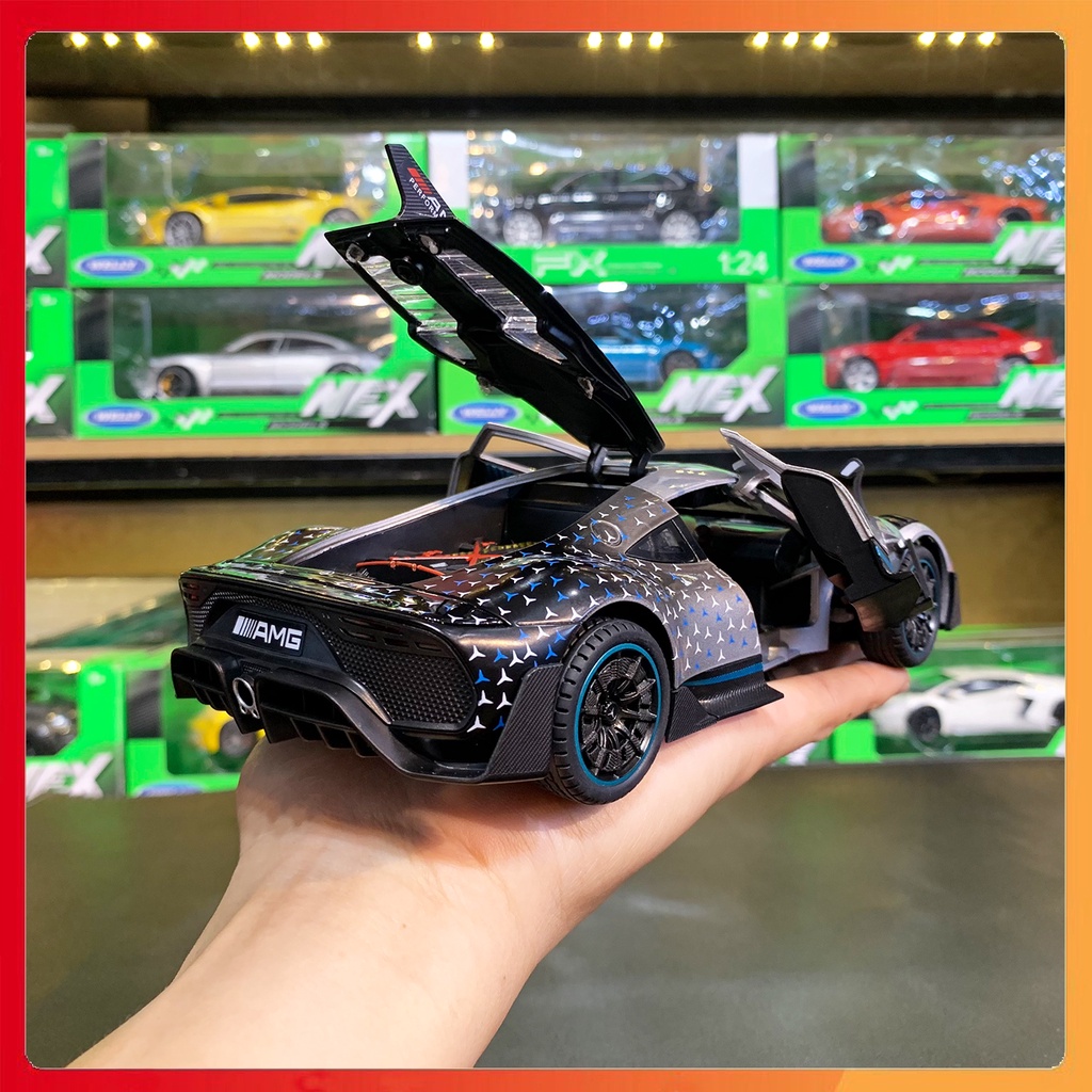 Mô hình xe Mercedes-AMG One tỉ lệ 1:24 Jinlifang