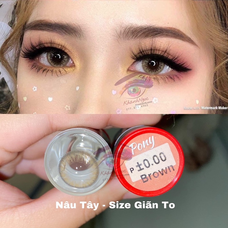 20 MẪU LENS NÂU TÂY KHÔNG ĐỘ