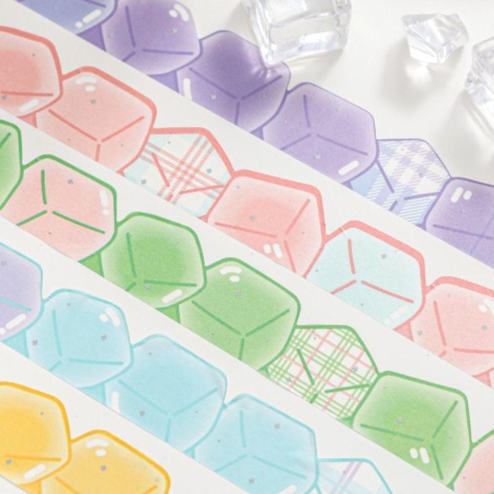 Miếng Dán Trang Trí Sổ Tay Nhật Ký / Album Ảnh Màu Sắc Ngọt Ngào Xinh Xắn