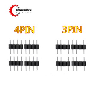 Jump Led - Chân ghim nối Led RGB 5050 3 PIN 4 PIN - Jack nối chân đèn Led, máy tính