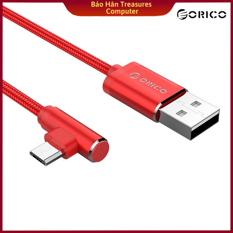 Cáp sạc điện thoại Android USB 2.0 Orico HTM-12 ( 1,2 Mét) - Hàng Chính Hãng Bảo Hành 12T