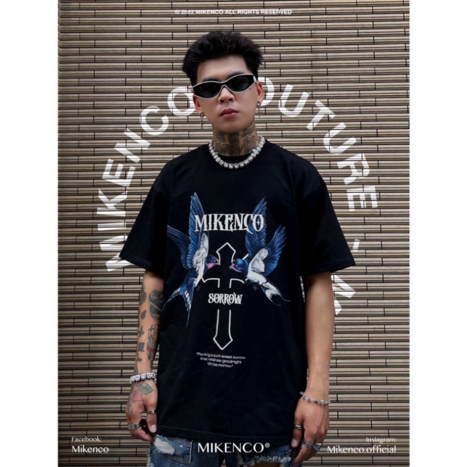 Áo phông ngắn tay Mikenco SORROW TREND HÈ 2022 Hàng đẹp cực chất