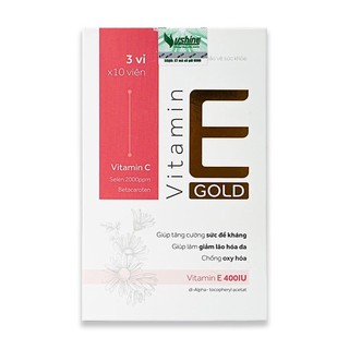 Vitamin E gold ( mẫu mới)