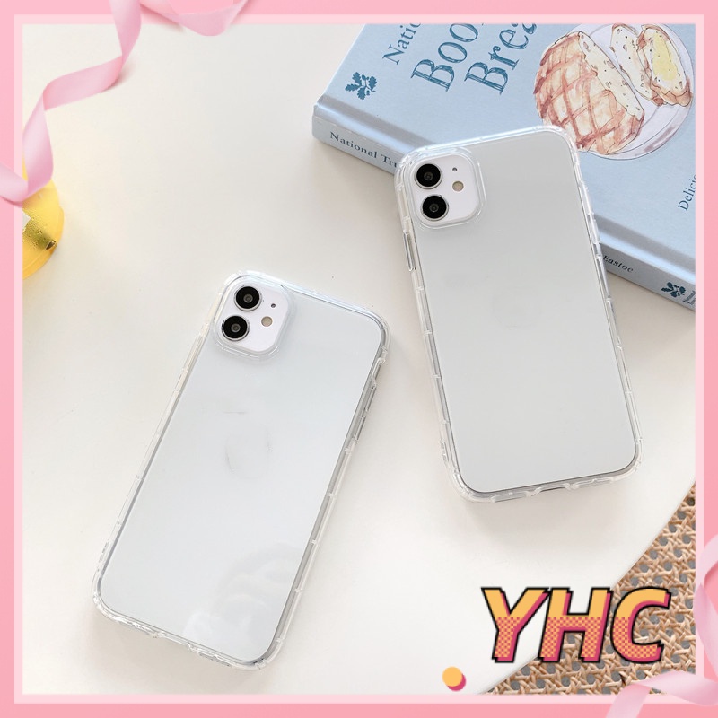ốp iphone TPU Trong Suốt Độ Đàn Hồi Cao tương thích Phone 6s 6splus 7 7plus 8 8plus X XS XSMAX 11 12 Pro Max Plus Promax-018