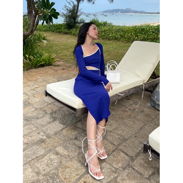 HINWORKSHOP | Váy dài ôm body Alena Cut Out Long Dress