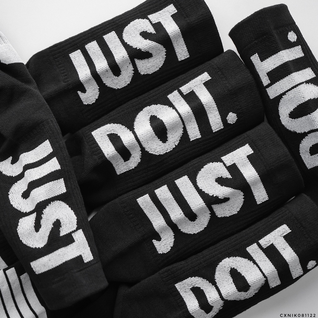 [ CAO CẤP ] Full Set 3 đôi vớ/tất thể thao cổ cao dệt kim dày dặn, thông thoáng 81122