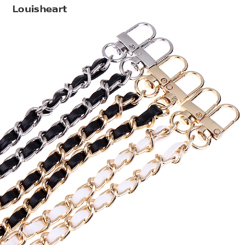 Phụ Kiện Dây Xích Màu Vàng / Bạc / Đen Cho Túi Xách Thương Hiệu Louisheart TFG