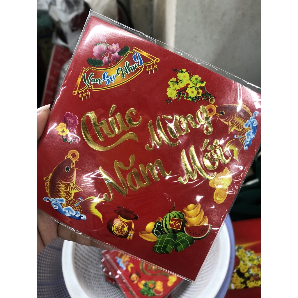 Set 10 Tem Tết Decal Dán Tết Phúc Lộc An Khang 𝑭𝒓𝒆𝒆𝒔𝒉𝒊𝒑 Decal Trang Trí Tết Hình Thoi Sang Trọng, Hoài Cổ