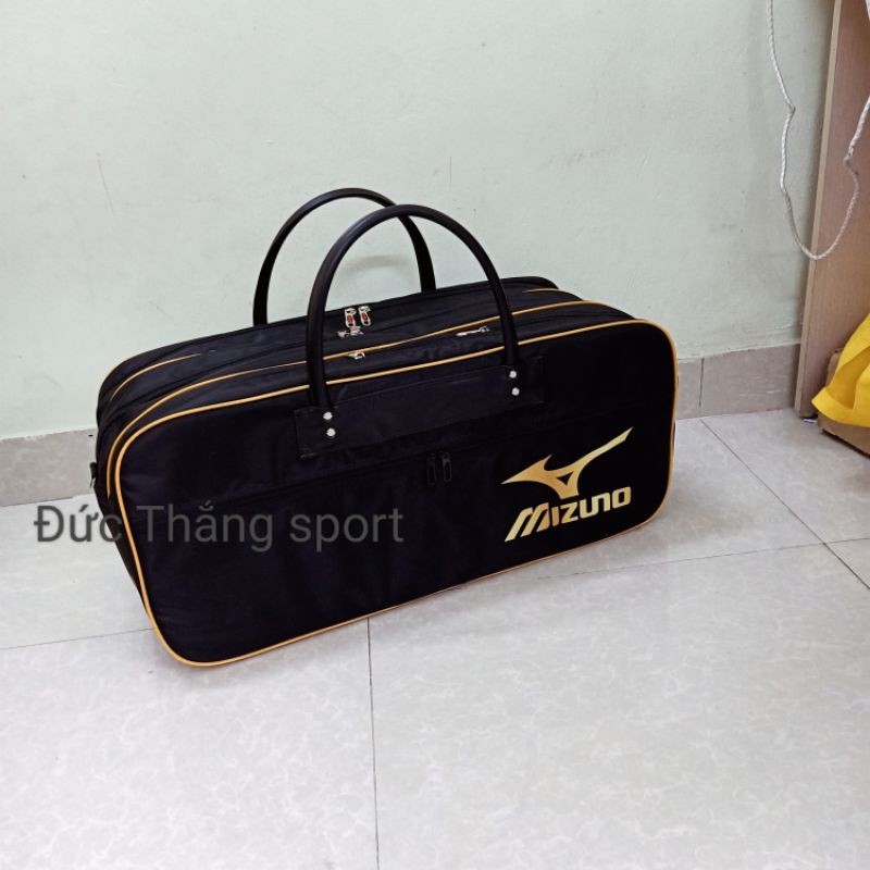 Bao vợt mizuno đen viền vàng