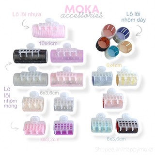 Lô cuốn tóc có kẹp Moka (Ảnh thật shop tự chụp)