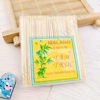 Combo 2 bịch tăm trúc, tăm xỉa răng