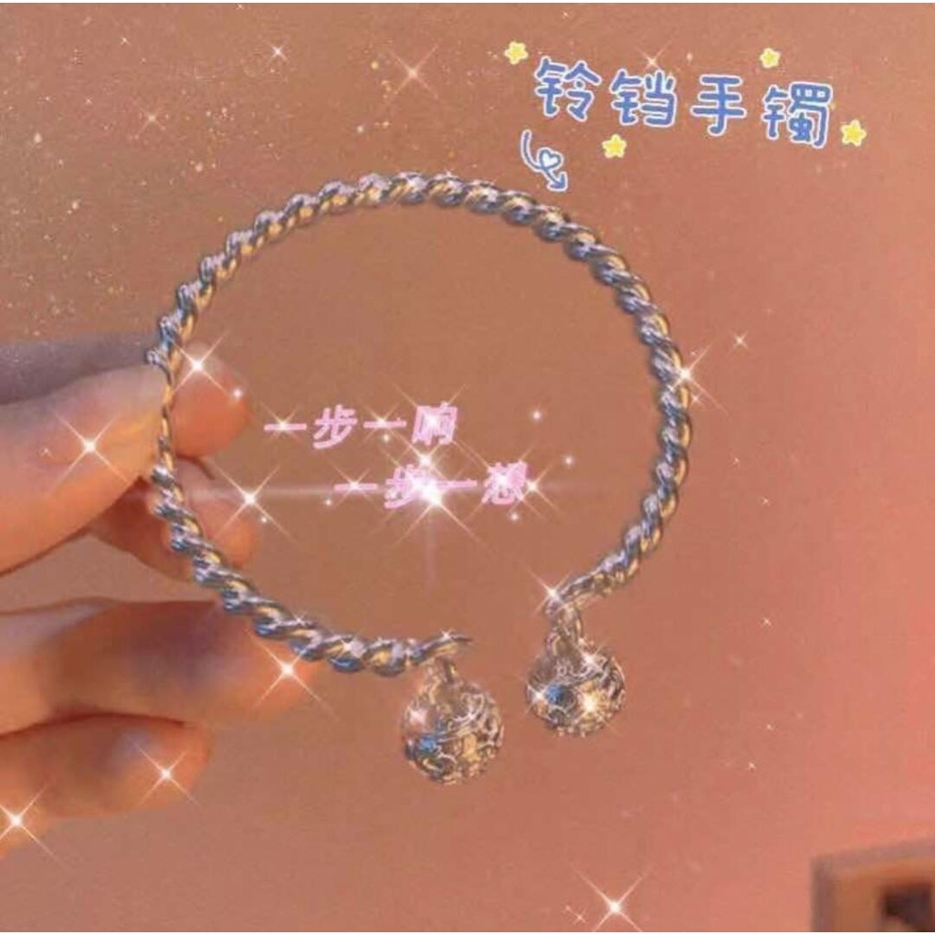 Vòng Tay Mặt Chuông Thời Trang Cho Nữ