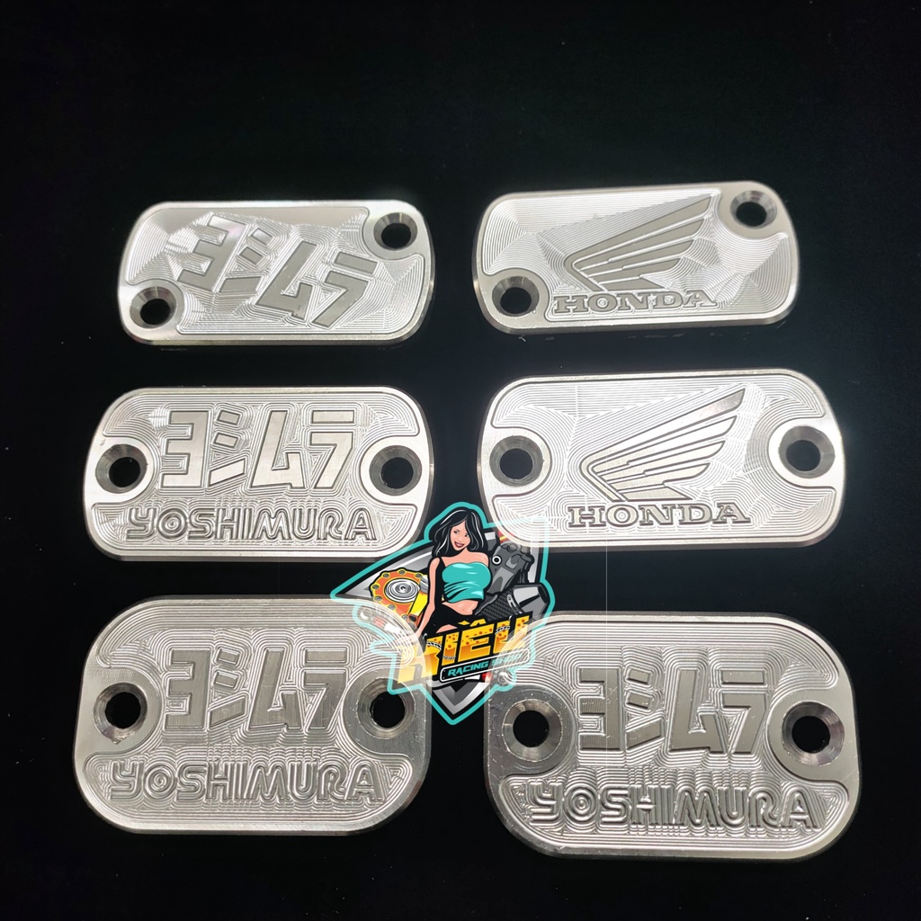 Nắp Dầu Inox304 Tặng Kèm Ốc Salaya Gắn Cho Mọi Loại Xe Yamaha - Honda