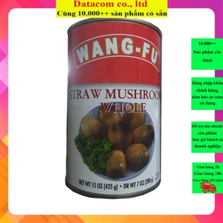 Nấm rơm ngâm đóng lon Straw Mushroom Whole 425g