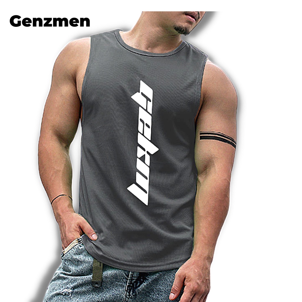 Áo thun ba lỗ nam , tanktop nam tập gym  Áo sát nách vải thun lụa thoáng mát co giãn hút