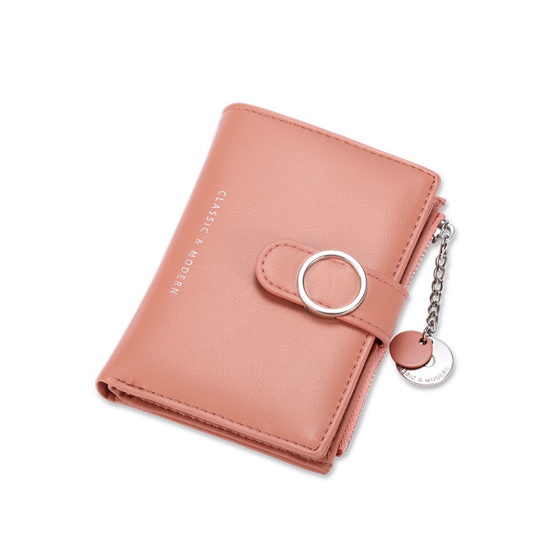 Ví nữ mini cao cấp đai ngang hiện đại thời trang nhiều ngăn cầm tay ROSE V51