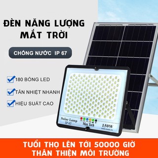 Đèn năng lượng mặt trời Max Tech 80W -180W - 200W - 300W - 400W Solar Light - có điều khiển từ xa - D1060