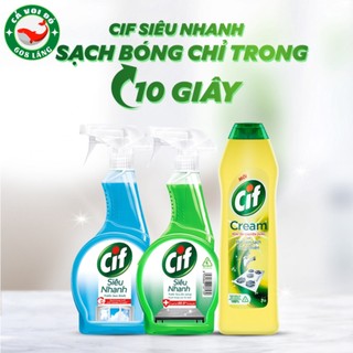 Nước lau kinh Cif 520ml