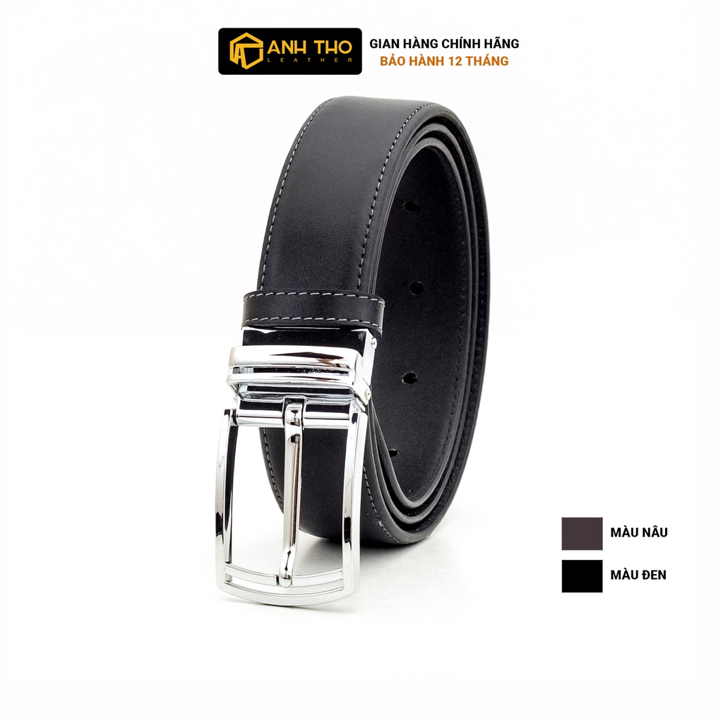 Thắt lưng khóa kim EMO | MNKK35-12 | Anh Tho Leather