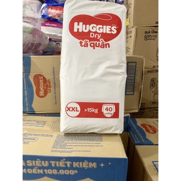 Thùng tã quần Huggies Tràm Trà M120/L108/XL96/XXL84